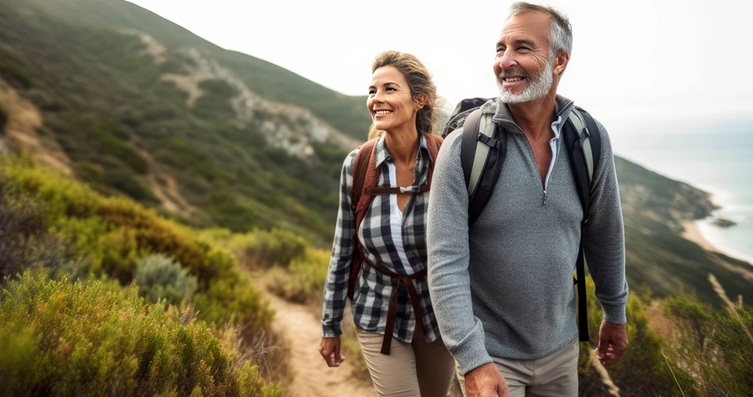 Couple Hiking