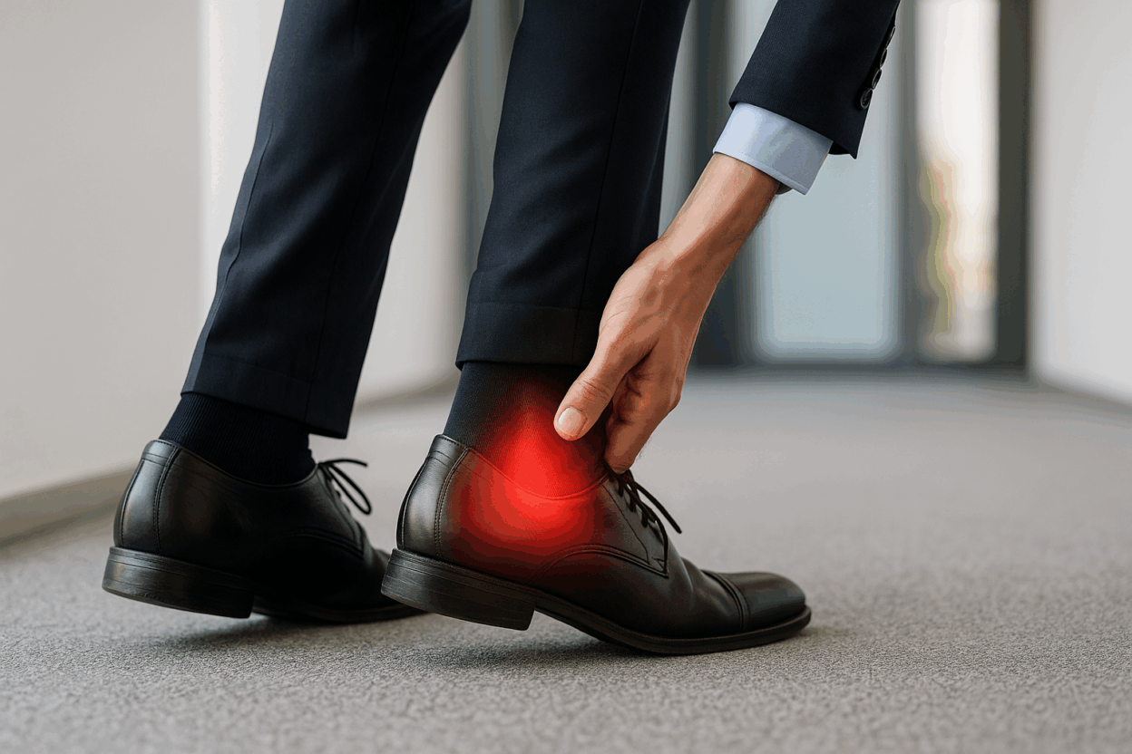 Heel Pain At Work